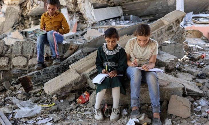 Education in Displacement Centers: Hardships and an Uncertain Future