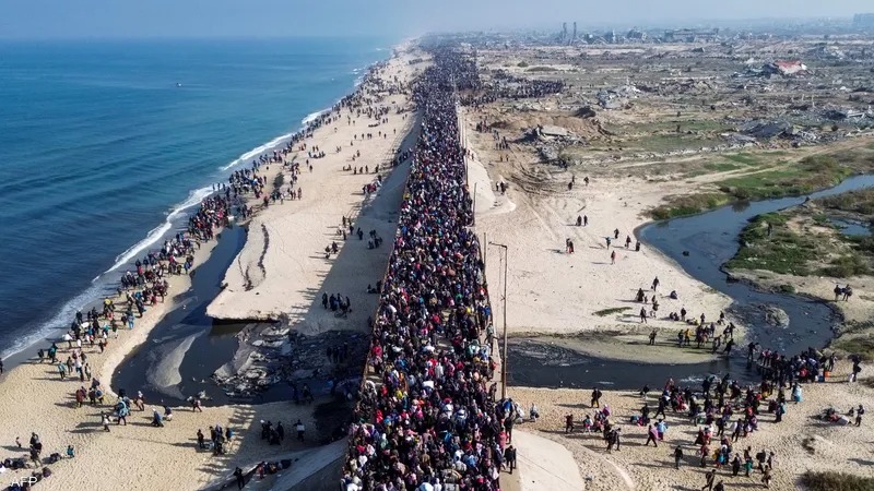 Monthly Report on Monitoring the Situation of Internal Displacement in the Gaza Strip – January 2025